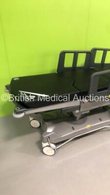 PSE Anetic Aid QA4 Powered Function Patient Couch with Controller and Cushions (Powers Up - Damage to Controller - See Pictures) - 2