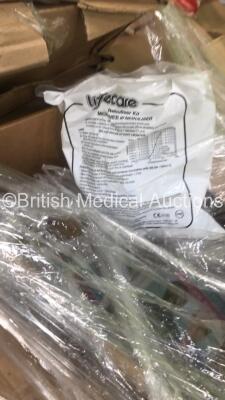 Mixed Pallet Including FFP3 Particulate Filtering Half Masks, Disposable Waterproof Ponchos and Lifecare Nebuliser Kits (Out of Date) - 3