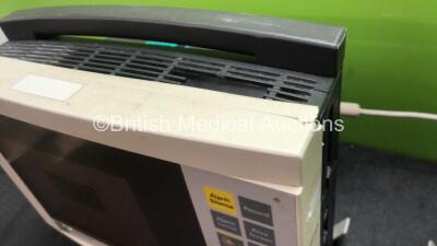 2 x Siemens SC 7000 Patient Monitors with 2 x AC Power Supplies (Both Power Up with Damage-See Photos) - 5