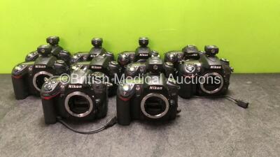 10 x Nikon D90 Cameras (1 with Damage-See Photos)