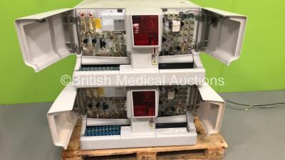 2 x Abbott Cell-Dyn Ruby Hematology Analyzers (Both Power Up) *S/N 86982 / AE49041* - 5