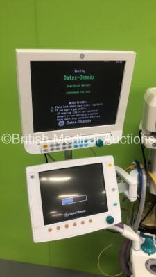 Datex-Ohmeda Aespire View Anaesthesia Machine Software Version 06.20 with Datex-Ohmeda Anaesthesia Monitor, Datex-Ohmeda Module Rack with E-PRESTN Multi Parameter Module with SPO2, T1-2, P1-2, NIBP and ECG Options, E-CAiOV Gas Module with Spirometry Optio - 3