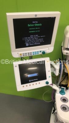 Datex-Ohmeda Aespire View Anaesthesia Machine Software Version 06.20 with Datex-Ohmeda Anaesthesia Monitor, Datex-Ohmeda Module Rack with E-PRESTN Multi Parameter Module with SPO2, T1-2, P1-2, NIBP and ECG Options, E-CAiOV Gas Module with Spirometry Optio - 4