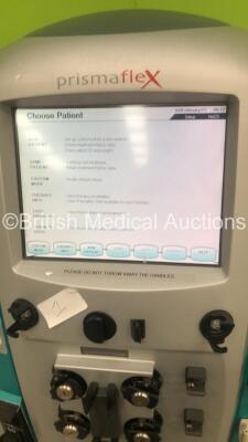 Gambro Prismaflex Dialysis Machine Software Version 7.21 with Hoses - Running Hours 24371 (Powers Up) - 10