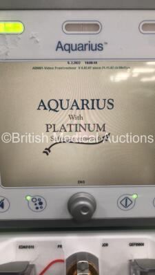 2 x Edwards Lifescience Aquaris Dialysis Machines Software Version 6 (Both Power Up - 1 x Blank Screen - Damage to 1 x Machine - See Pictures) - 3