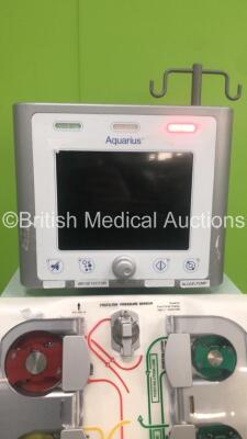 2 x Edwards Lifescience Aquaris Dialysis Machines Software Version 6 (Both Power Up - 1 x Blank Screen - Damage to 1 x Machine - See Pictures) - 6