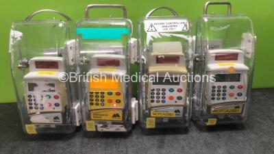 3 x McKinley Bodyguard 575 Pain Manager Infusion Pumps (All No Power) and 1 x McKinley Bodyguard 545 Epidural Pumps (Powers Up) *SN 95674, 5443109, 5589311, 5588711* - 2