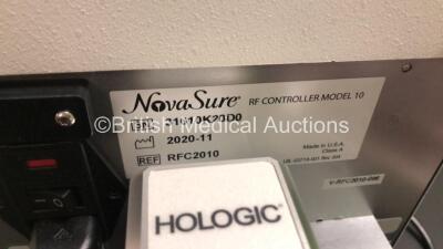 Hologic NovaSure Model 10 Endometrial Ablation RF Controller *Mfd - 11/2020* with Footswitch (Powers Up) *31610K20D0* - 4