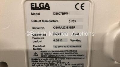 Job Lot Including 1 x Elga Purelab UHQ Mk3 Unit and 3 x Elga Purelab Option Units OS007BPM1 (Only 2 x Pictured) - 5