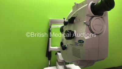 Topcon TRC Type IA 50DX Retinal Camera (Powers Up with Error and Damaged Button-See Photo) *Mfd 2010* - 2