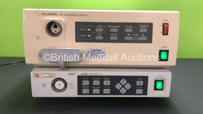 Job Lot Including 1 x Fujinon EPX-201 Video Processor and 1 x Fujinon EVE E400 Video Processor (Both Power Up) *10003* - 2