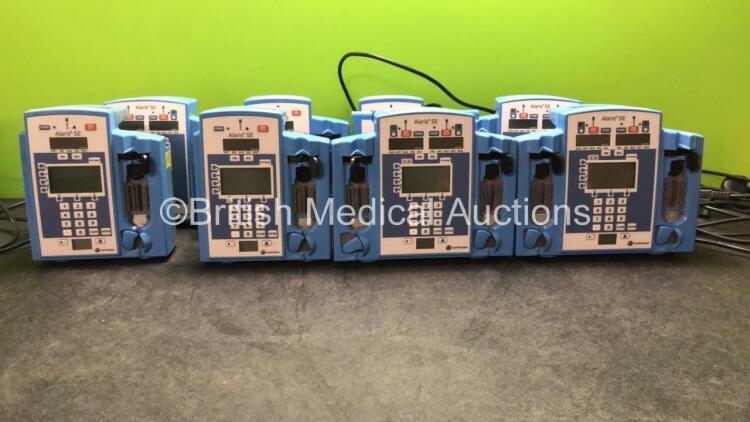 20 x Alaris SE Infusion Pumps (8 In Photo, 20 in Total)