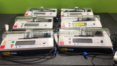 6 x Cardinal Health IVAC PCAM Pumps with Triggers *SN 500102932, 500102972, 500102882, 500102947, 500102960, 500102957*