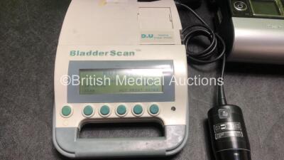 Mixed Lot Including 4 x ResMed AutoSet EPR Units with 4 x AC Power Supplies (All Power Up) 1 x Verathon BVI 3000 Bladder Scanner with 1 x Battery, 1 x Battery Charger,1 x Transducer / Probe in Carry Bag (Powers Up) - 2