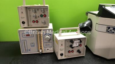 Mixed Lot Including 1 x Infant Flow System Regulator, 2 x APC Medical Model 4170 Bedside Monitors, 1 x Bair Hugger Model 505 Warming Unit (Spires and Repairs Only) 1 x VWR VX-2500 Multi Tube Vortexer (Powers Up) - 2
