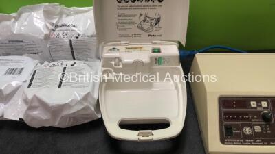 Mixed Lot Including 6 x Intersurgical 1kg CO2 Absorbent Cartridges, 1 x Bardscan Bladder Scanner Charger with 1 x Battery, 1 x Medic Aid Porta Neb Nebulizer (Powers Up) 1 x EMS Interferential Model 52 Therapy Unit (Powers Up) - 3