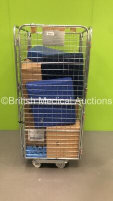 Cage of Mixed Consumables Including Cushions, Breathing Kits and Syringe Needles (Cage Not Included - Out of Date)