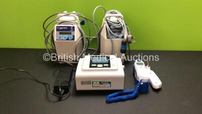 Mixed Lot Including 1 x Philips Respironics BiPAP A30 with Power Supply (Powers Up), 2 x Inditherm Alpha Patient Warming Units and 2 x Covidien Genius 3 Thermometers with 1 x Base (! x Damaged Head - See Photo) *N04726303 / N17565458 / N20720581 / 13/1226