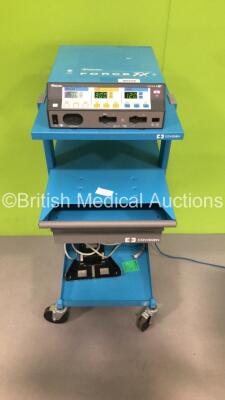 Valleylab Force FX-8C Electrosurgical / Diathermy Unit on Stand with Footswitch (Powers Up) *S/N FS0112361*