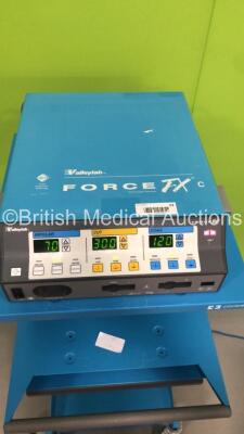 Valleylab Force FX-8C Electrosurgical / Diathermy Unit on Stand with Footswitch (Powers Up) *S/N FS0112361* - 2