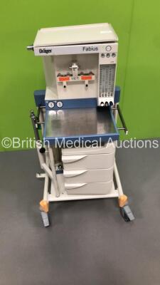 Drager Fabius Anaesthesia Machine with Hoses - 2