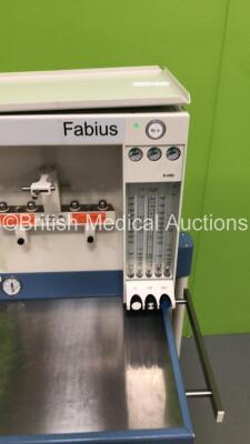 Drager Fabius Anaesthesia Machine with Hoses - 3