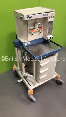 Drager Fabius Anaesthesia Machine with Hoses - 4