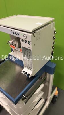 Drager Fabius Anaesthesia Machine with Hoses - 5