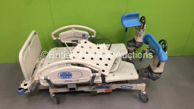 Hill-Rom Affinity 4 Electric Birthing Bed with Stirrups (Powers Up-Incomplete)