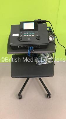Uniphy Phyaction Guidance C Therapy Unit on Stand with Handpiece and Accessories (Powers Up) *S/N FS0117426*