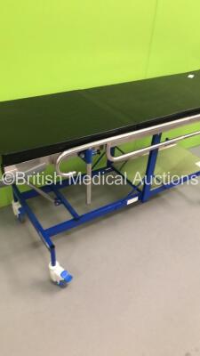 Metal MRI Safe Patient Trolley with Mattress - 3