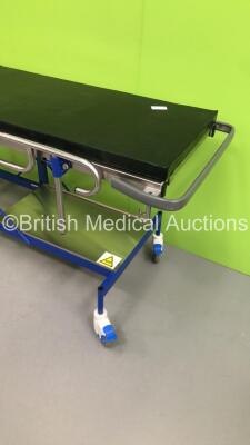 Metal MRI Safe Patient Trolley with Mattress - 4