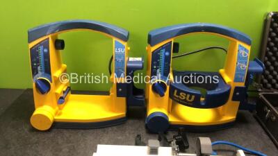 Mixed Lot Including 2 x LSU Suction Units (Both Power Up with Missing Cups-See Photos) 1 x Graseby 3500 Anaesthesia Pump (Powers Up) 1 x Toffeln Ultraview Extreme Head Torch (Untested Due to Missing Batteries) - 2