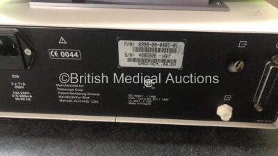 2 x Datascope Spectrum Patient Monitors Including ECG, IBP1, IBP2, SpO2 and T1 Options, 2 x Datascope Gas Module SE Including D-fend Water Trap (Powers Up) *SN MM01389-E3, 5046674, MM17206A8, 4985606-H3* - 11