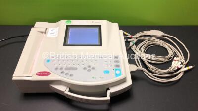 GE MAC 1200 ST ECG Machine with Lead *Mfd 2011* (Powers Up) *550055819*