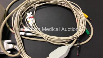 2 x Seca CT8000I ECG Machines with 1 x ECG Lead *Mfd 2014 - 2013* (Both Power Up) *SN 43452 - 43863* - 3