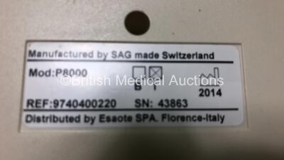 2 x Seca CT8000I ECG Machines with 1 x ECG Lead *Mfd 2014 - 2013* (Both Power Up) *SN 43452 - 43863* - 5