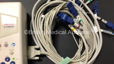 2 x Seca CT8000I ECG Machines with 1 x ECG Lead *Mfd 2018 - 2013* (Both Power Up) *SN 43452 - 43863* - 3