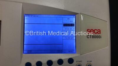 2 x Seca CT8000I ECG Machines with 1 x ECG Lead *Mfd 2018 - 2013* (Both Power Up) *SN 43452 - 43863* - 5