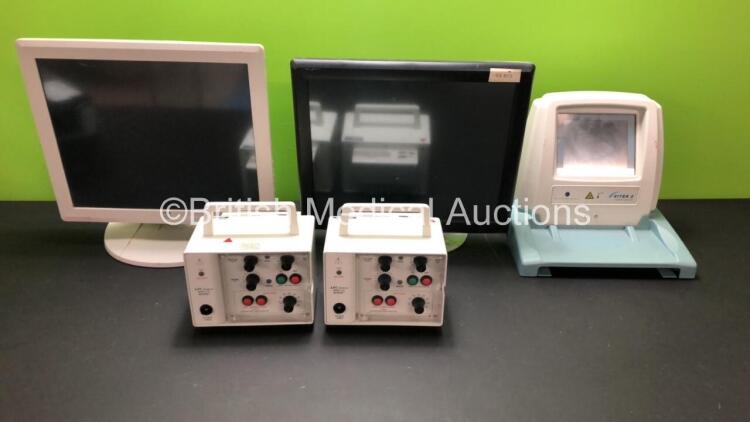 Job Lot Including 2 x APC Model 4170 Bedside Pacemakers, 1 x Biomerieux Vitek 2 Smart Carrier and 2 x Elo Display Monitors