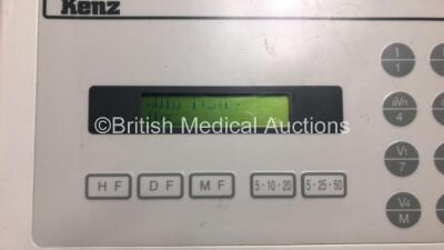 1 x Kenz ECG-106 ECG Machine with Lead (Faulty Display - See Photo) and 1 x Kenz ECG-103 ECG Machine with Lead (Both Power Up) - 4