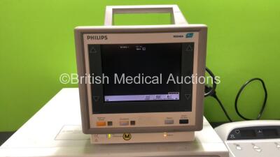 Mixed Lot Including 1 x GE 250cx Series Fetal Ultrasound Monitor (Powers Up) 1 x Philips M3046A Patient Monitor (Powers Up) 1 x GE Corometrics 170 Series Fetal Ultrasound Monitor ( Untested Due to No Power Supply) - 3