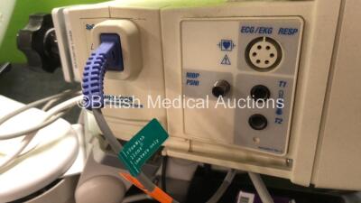 Job Lot Including 1 x Welch Allyn Propaq Encore Patient Monitor Including ECG, NIBP, SpO2, T1 and T2 Options with 1 x AC Power Supply (Powers Up) 2 x Spacelabs Ultraview SL Monitors with 2 x AC Power Supplies and 2 x Monitor Arms (Both Power Up) - 3