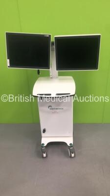 Parity Medical Stand with 2 x Eizo Monitors *S/N NA* - 2