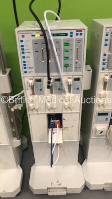 1 x Fresenius Medical Care 4008S Dialysis Machine Running Hours 21416 (Powers Up with Cracked Screen - Incomplete) and 2 x Fresenius 4008B Dialysis Machines - Running Hours 12135 / 1811 (Both Power Up) - 4