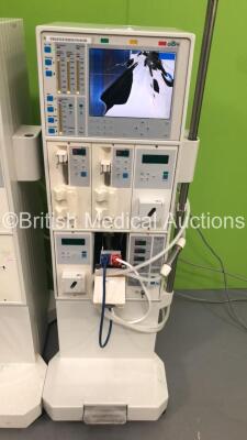 1 x Fresenius Medical Care 4008S Dialysis Machine Running Hours 21416 (Powers Up with Cracked Screen - Incomplete) and 2 x Fresenius 4008B Dialysis Machines - Running Hours 12135 / 1811 (Both Power Up) - 6