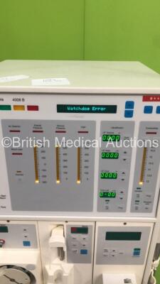 2 x Fresenius Medical Care 4008S Dialysis Machines - Running Hours 20676 / 19537 and 1 x Fresenius Medical Care 4008B Dialysis Machine - Running Hours 6492 (All Spares and Repairs) - 2