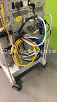 Datex-Ohmeda Aestiva/5 Anaesthesia Machine with Datex-Ohmeda Smartvent Software Version 4.5 PSVPro,Absorber,Bellows,Oxygen Mixer and Hoses (Powers Up) * SN AMRJ01570 * - 9