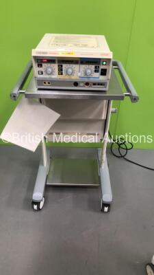 Eschmann TD411RS Minimal Invasive Surgery Unit on Eschmann ST80 Suction Trolley (Powers Up) *C*