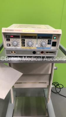 Eschmann TD411RS Minimal Invasive Surgery Unit on Eschmann ST80 Suction Trolley (Powers Up) *C* - 3